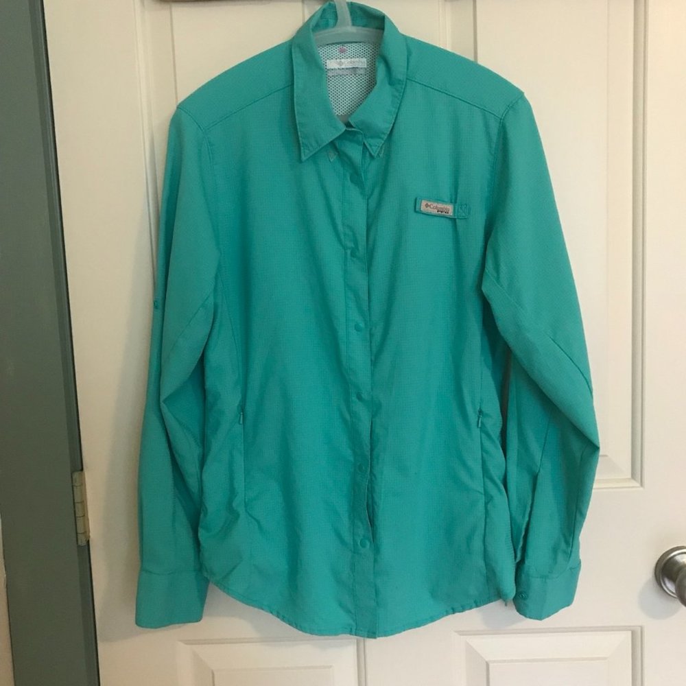 Columbia PFG Tamiami Long Sleeve Button Down Shirt